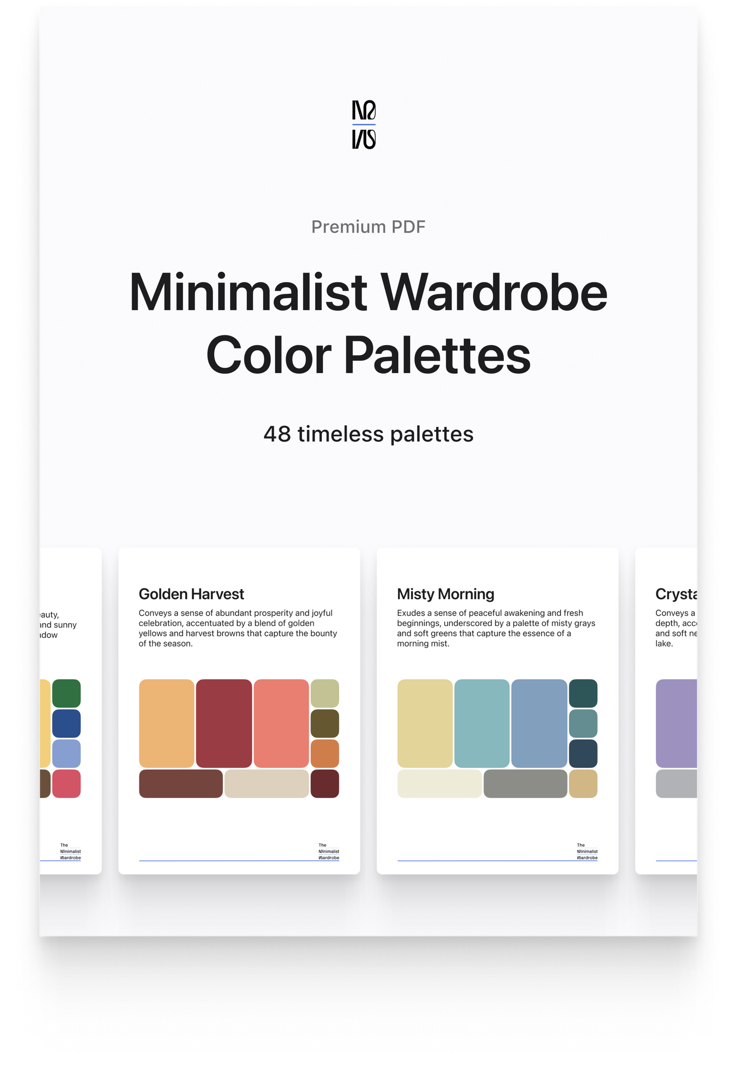 Minimalist Wardrobe Color Palettes