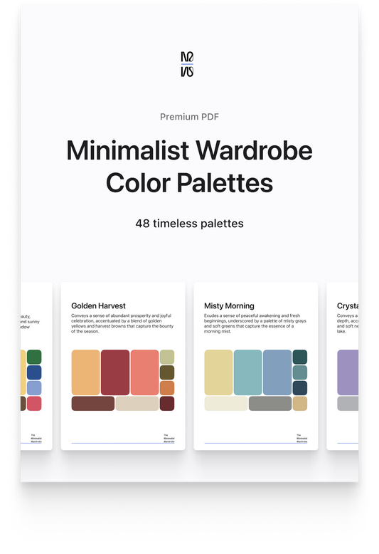 Minimalist Wardrobe Color Palettes